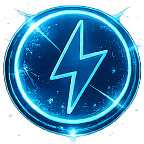Streak icon blue